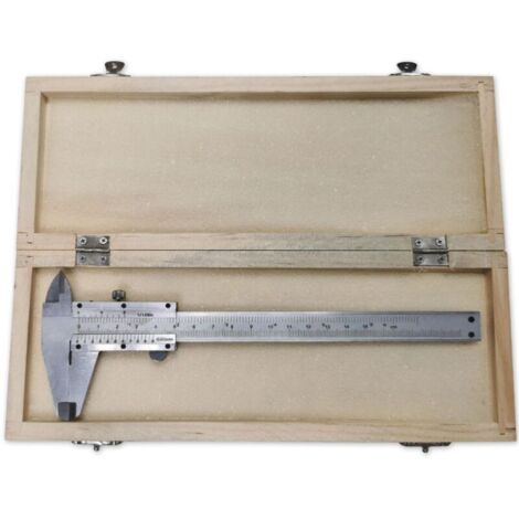 150-mm-Messschieber aus Edelstahl mit 1/20-Messung