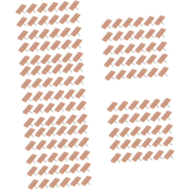 150 Pcs Clous Tiroir Tack Glide Meubles Curseurs Pièces De Réparation De Tiroir Tiroirs De Commode Punaise dans La Chaise Pieds Protecteurs Patins De