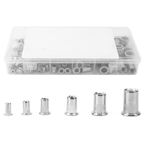 150 Pièces Boulons à Rivet M3-M10 en Acier Inoxydable 304 pour Assemblage de Composants Métalliques