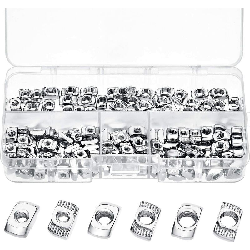 150 pz 20 Serie t Kit Dadi M3/M4/M5 t Slot Dado