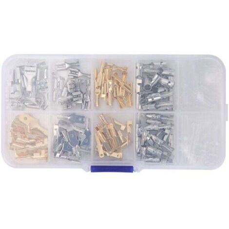 150 terminales de cable aislados, conector de cable macho/hembra, suministros industriales, 2,8/4,8/6,3/4 mm, DUBUNS