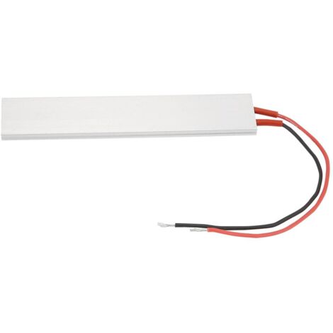 150 x 28,5 mm Aluminium-PTC-Kühler mit integriertem 70 °C-Thermostat, für 12-V-Fahrzeuge