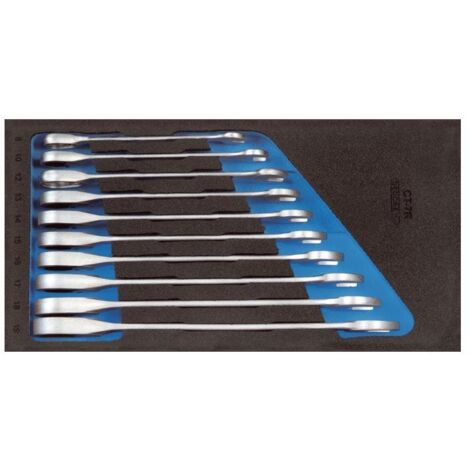 1500 CT1-7 R Juego de llaves de boca con carraca en módulo Check-Tool