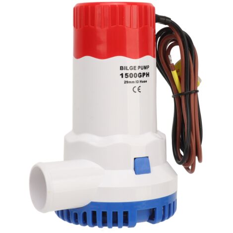 1500 GPH 12V Tauchbilgepumpe für Boote, Teiche, Schwimmbäder und Wohnmobile
