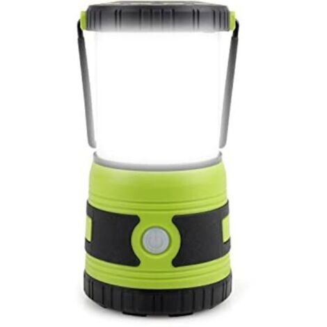 1500 Lumen LED Camping Light with 4 Lighting Modes, Dimmable Searchlight, Battery Powered, Suitable for Night Hiking, Tents, and Power Outages