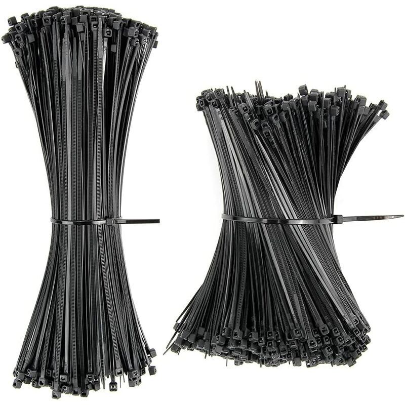 1500 Pezzi Fascette Elettriche 200 x 2,5 mm