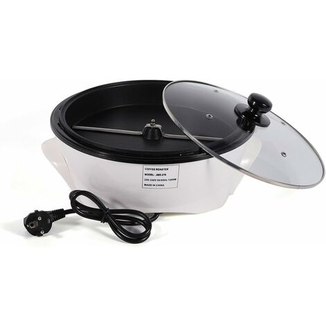 1500g Elektrische Röstmaschine Bohnenröster Kaffeeröster Kaffeeröstmaschine Einstellbar