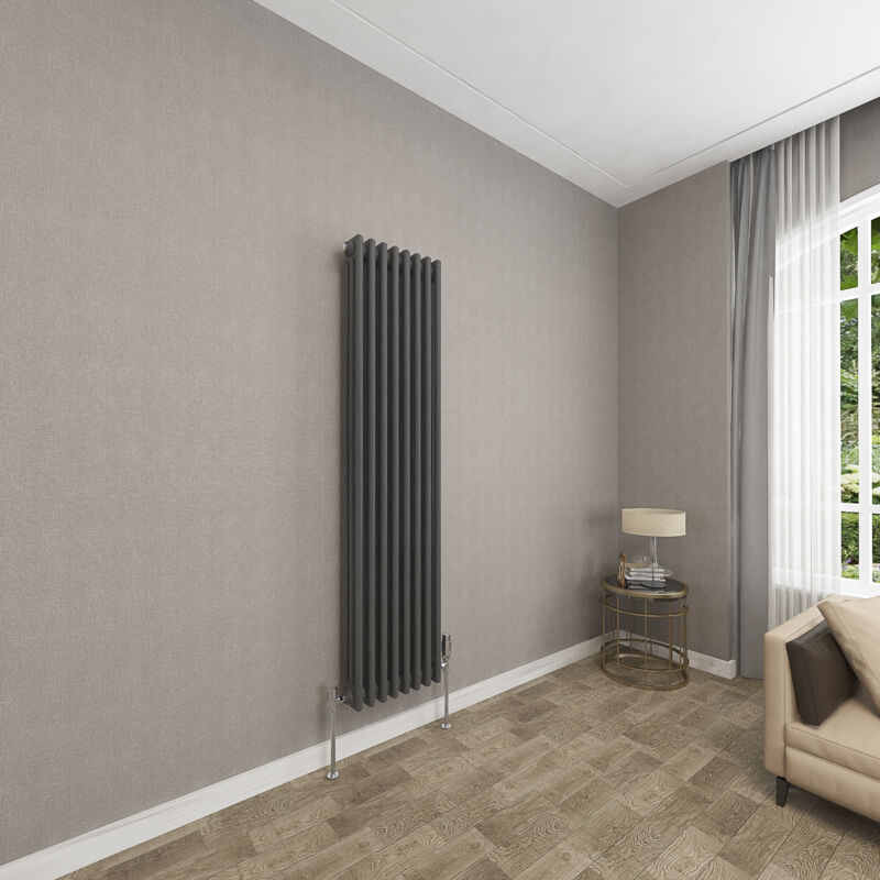 Image of SKY Bathroom 3 Column Anthracite 1500x380mm&hellip;