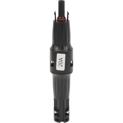1500V 20A Stecker und Buchse IP68 wasserdichter Solar-Sicherungsstecker mit integriertem Sicherungshalter für Solarmodule mit Verpolungsschutzdiode