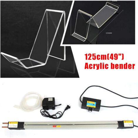 1500W 220V 125cm Piegatrice in Plastica PVC Angolo Acrilico, Piegatrice Per Plastica Piegatrice Per Riscaldamento
