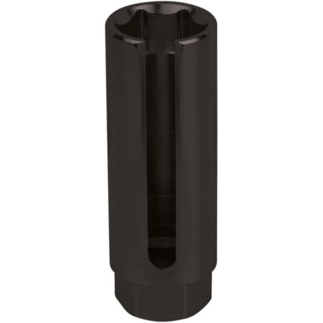 150.2127 - Douille courte 6 pans 3/8" pour sonde lambda, 22mm - En Chrome-Molybdène - Pour le montage et le démontage des sondes lambda difficilement accessibles