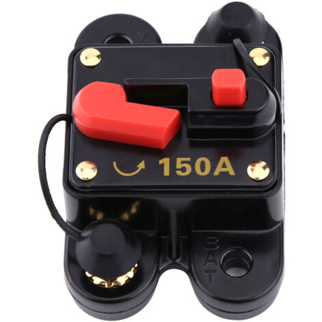 150A 12V DC rücksetzbarer thermischer Schutzschalter für Audiosysteme in Autos, Booten und Motorrädern