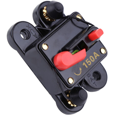 150A DC12V rücksetzbarer thermischer Schutzschalter für Audiosysteme in Autos, Booten und Motorrädern