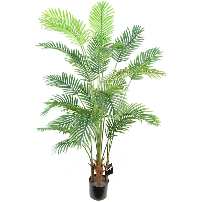 Leaf - 150cm Artificial Areca Palm Tree Potted in Black Pot