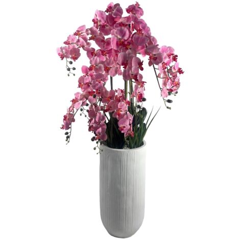 150cm Artificial Pink Orchid Potted Display Artificial