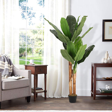 150cm Artificial Potted Banana Tree Home Decoration