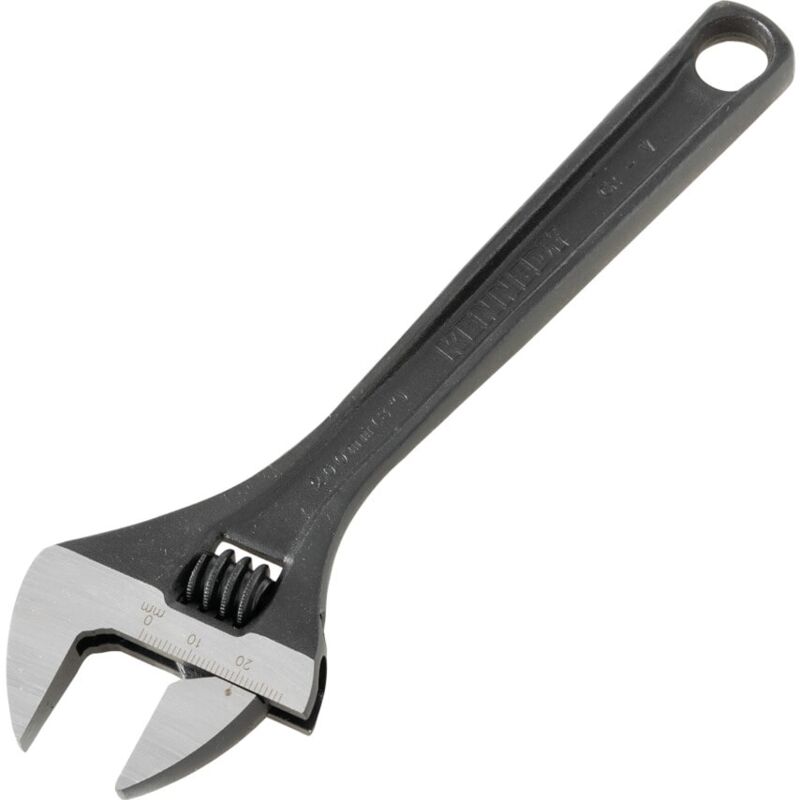 Adjustable Spanner, Steel, 8in./200mm Length, 28mm Jaw Capacity - Kennedy