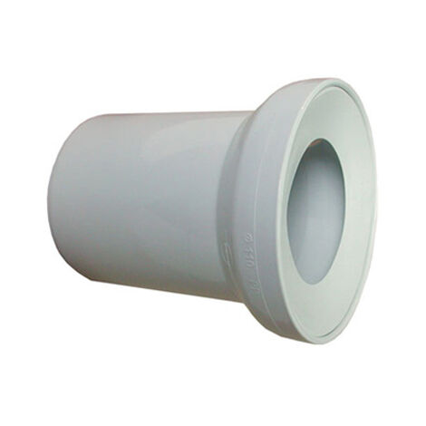 150mm Blanc salle de bains wc eau de toilette raccord tuyau de sortie droite