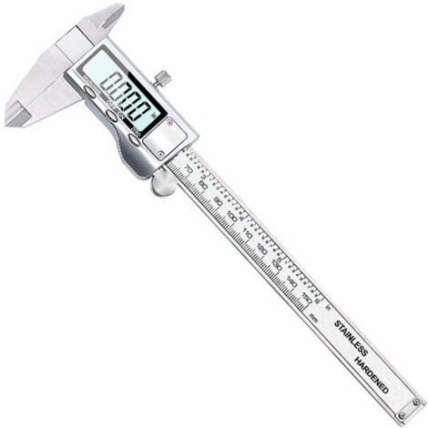 150mm Digital Workshop Caliper, IP20 - Model 1300EAPB - Precision Measuring Tool for the Workshop - Multiple Measuring Settings - Supplied with Battery