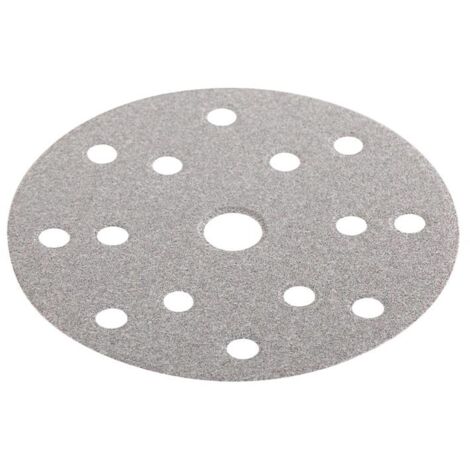 150mm P120 Sandpaper Disc 25 Pack for Woodworking & Renovation