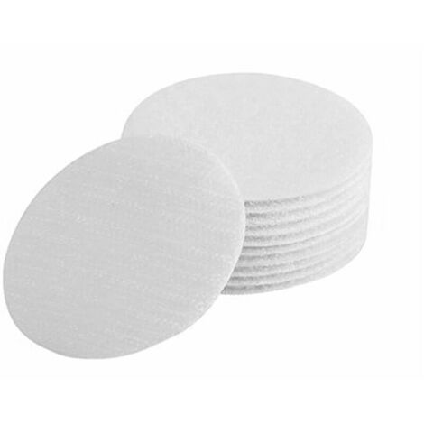 150PCS 10mm Round Hook&Loop Tape Industrial Strength Hook&Loop Dots Strength Sticky Back Interlocking Tapes for Carpet Wall Door Decor or Tools Hanging (White, 10mm)
