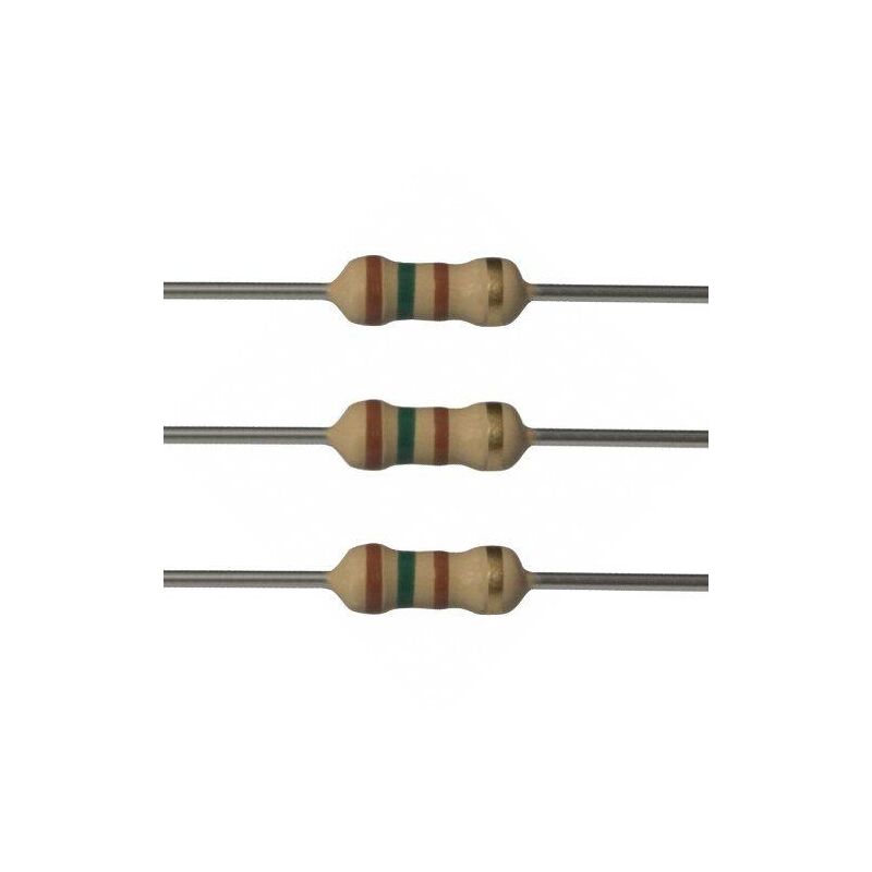 

Resistencia Carbon 150R 1/4W 5% Medidas 2,3x6mm