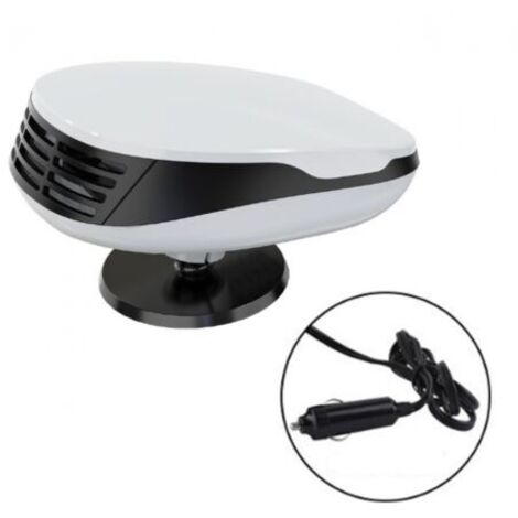 150W Désembueur De Voiture Pare-Brise,12V 2 en 1 Ventilateur de Chauffage,Chauffage de Voiture Portatif,Chauffage Portable De Voiture,Dégivreur De Chauffage De Voiture avec pivotant à 360°