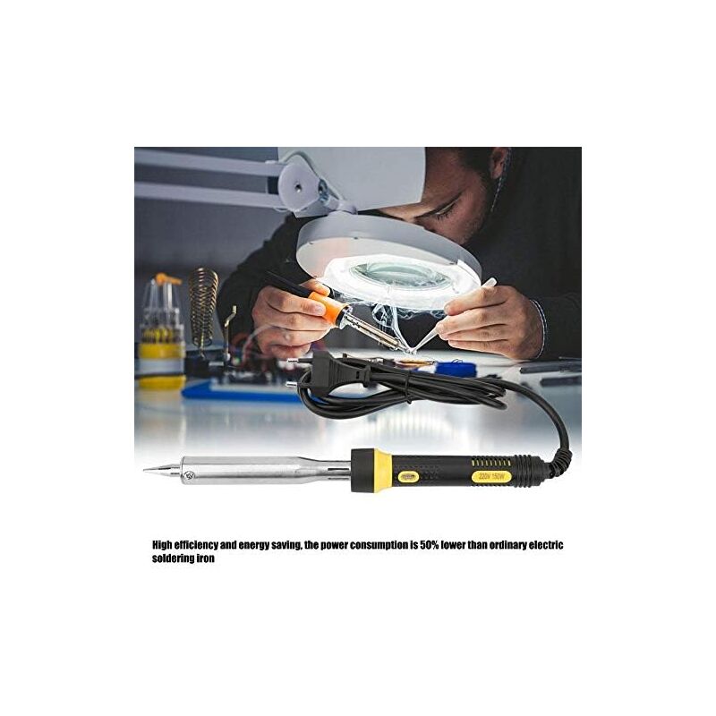 150W fer à souder thermoélectrique externe haute puissance (droit) (prise ronde) norme européenne 220V