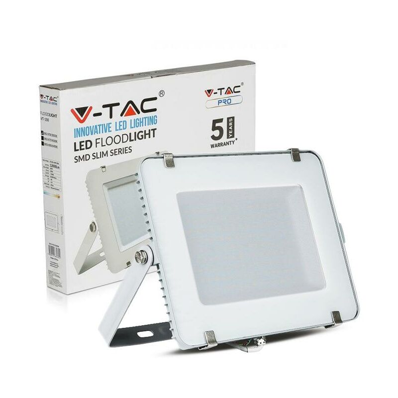 Image of Esolution - 150W led proiettore smd samsung chip corpo bianco 3000K