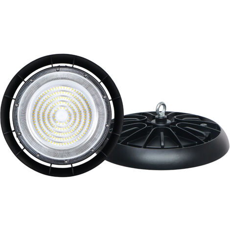 150W UFO Projecteur LED Industriel, High Bay Lumière éclairage intérieur, pour Entrepôt Garage Usine Atelier