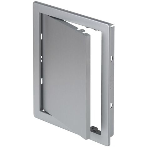 150x150mm Durable ABS Plastic Access Inspection Door Panel Satin Silver Color