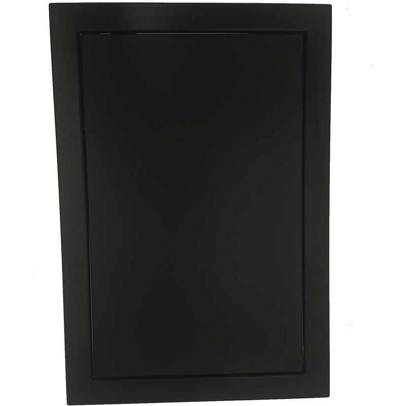 Przybysz - 150x200mm Black Front Access Inspection Panel Plastic Concealed Wall Hatch Check Doors