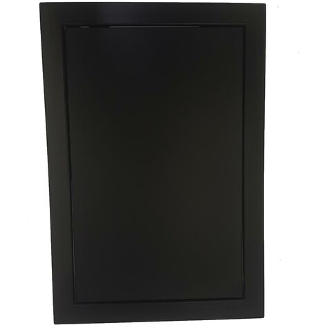 150x200mm Trappe de visite Plastique Noir