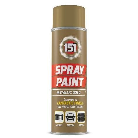 151 Spray Paint Metallic Gold 200ml