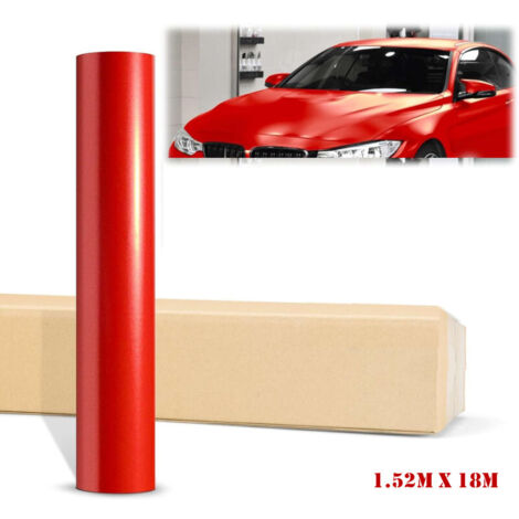 Червено Матирано Декоративно автомобилно фолио 1.52 X 18M Red Matte Vinyl Wrap