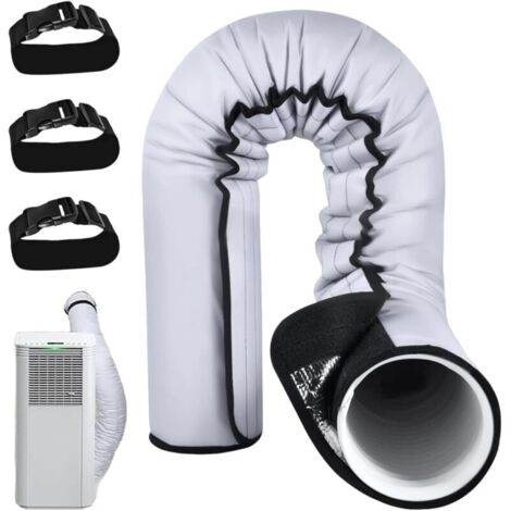 15256cm Gaine D'Isolation Pour Tuyau De Climatisation Housse De Protection Pour Tuyau D'Évacuation De Climatiseur - Manchon Imper