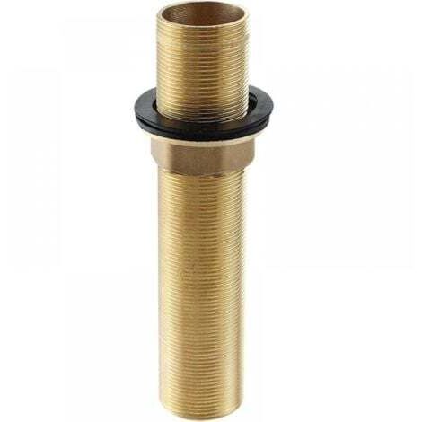 （15×3×3cm） Generic Wasserhahn Verlängerte Hohe Robinet mitigeur pour évier de cuisine, jaune, M32 x 150 mm Kit d'extension fileté - Tige de montage plus longue - Trou unique de 15 cm de long