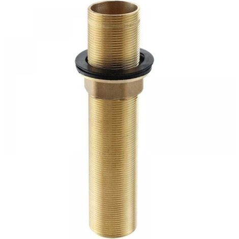 （15×3×3cm） Rubinetto miscelatore per lavello da cucina allungato Wasserhahn generico, giallo, kit di estensione filettata M32 x 150 mm - asta di montaggio più lunga - foro singolo lungo 15 cm