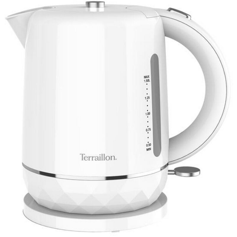 Image of Terraillon - bollitore cordless 1,5 l 2200 w bianco - 15351