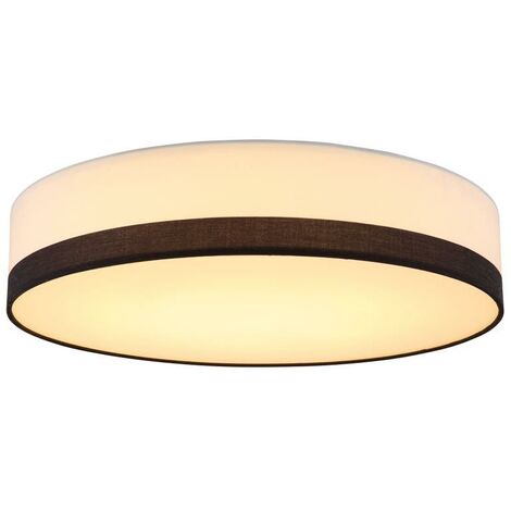 15385D2 PLAFONIERA METALLO BIANCO GLOBO