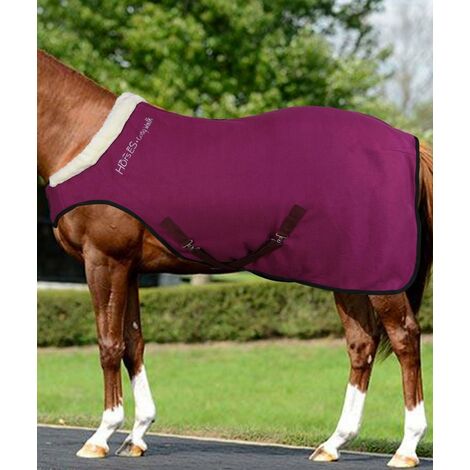 Couverture Cheval en Polaire Horses Fluffie