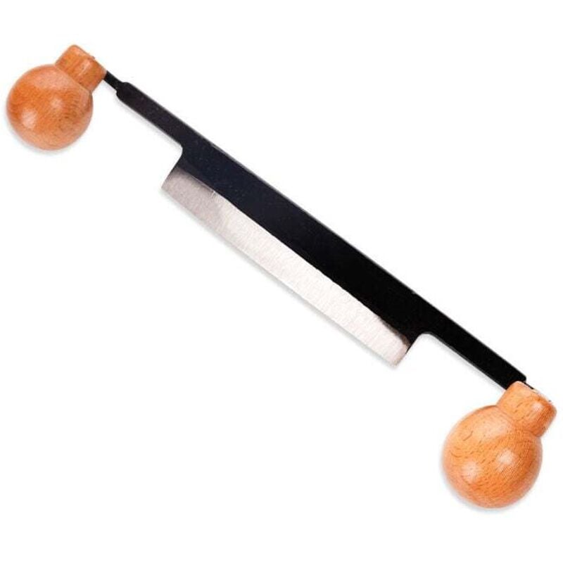 Image of 155-mm-Handhobel mit Kohlenstoffstahlschaber und speziellem Holzbearbeitungsmesser (32,8 x 4 cm)