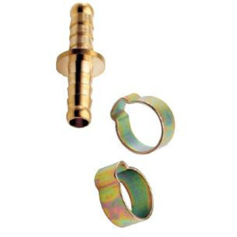 [156030] Jonction double tuyau 6x11 colliers