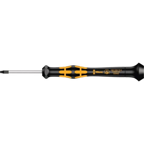 1567 Kraftform Micro Giravite TORX HF con ritegno vite, TX 6 x 40 mm