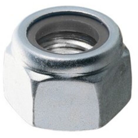 15CF DADO ESAGONALE AUTOBLOCCANTE ACCIAIO INOX 15 PZ.  M5