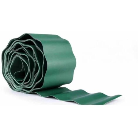 15cm High Flowerbed Edging 9m Green Garden Edging Plastic Lawn Edging Lawn Edging Garden Edging