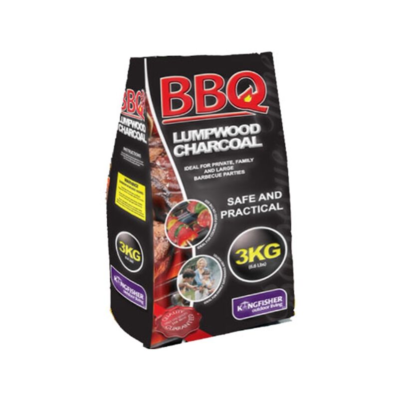 Image of 15kg (5 x 3Kg Bags) Lumpwood Charcoal for Barbecues / BBQs