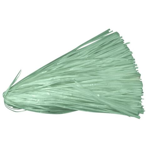 15KG RAFIA SINTETICA A MAZZETTI COL. VERDE gr.200 cm.120 KG 15