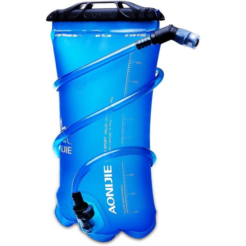 Image of 1.5L bpa Free Hydration Bladder Water Reservoir for Cycling Hiking Camping Backpack