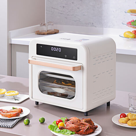 15L Smart Air Fryer Toaster Oven,White
